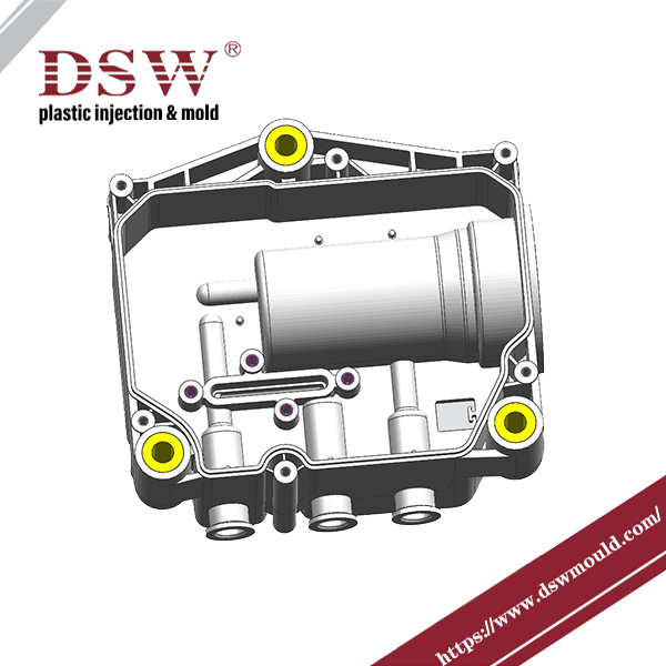 Plastic pump mold