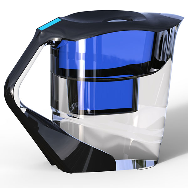 Water purifier pitcher, water filter jug, filter jug for water