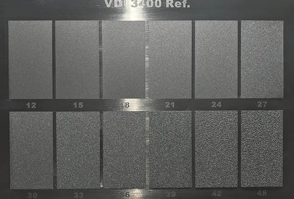 measure Surface Texture plastic mold