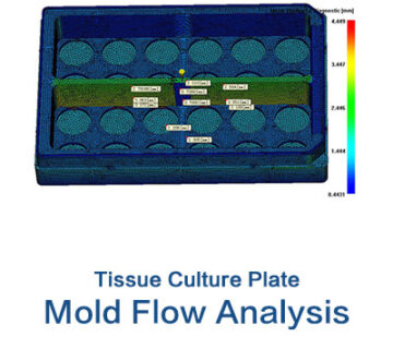 Moldflow technology for Injection Molded Parts allows for the preemptive assessment of mold design, reducing the need for extensive mold trials
