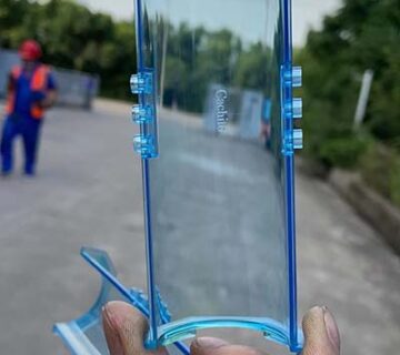 Polycarbonate (PC material) known for its exceptional combination of toughness, transparency, and heat resistance
