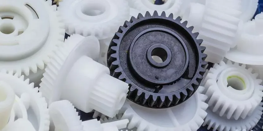 Nylon 66 reinforced composite gears, known for their enhanced performance and durability.