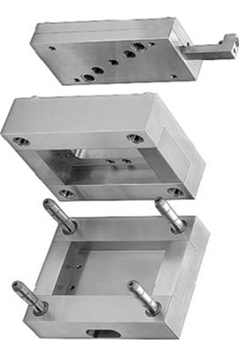 Quick-change-mould-system HASCO Quick-Change Mould System Enables quick swapping of mold inserts, minimizing downtime.