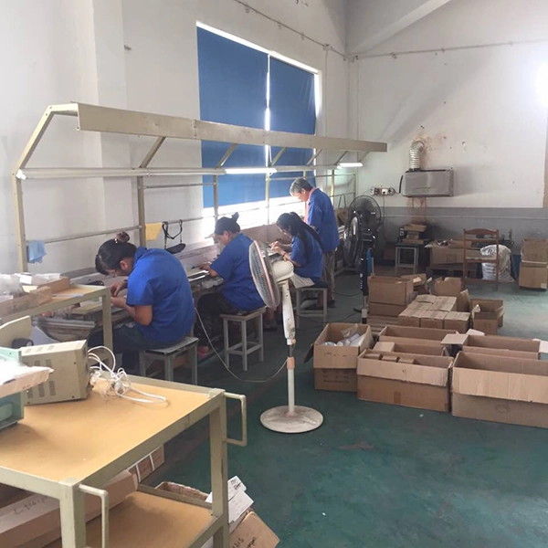 DIP-insert-production-line Insertion: The components are inserted into the PCB's holes