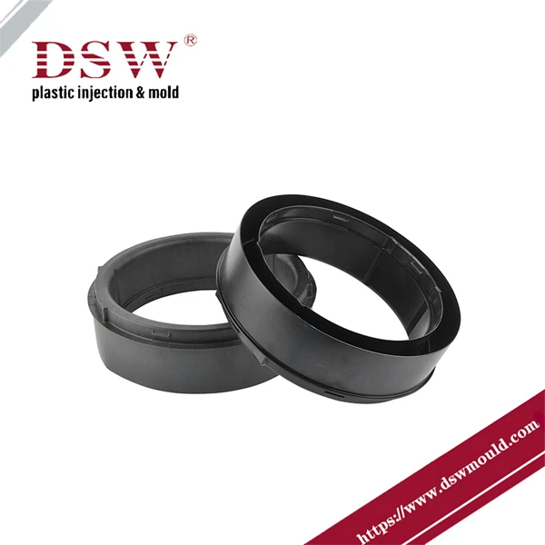 Industrial air damper manufactured from plastic injection mold