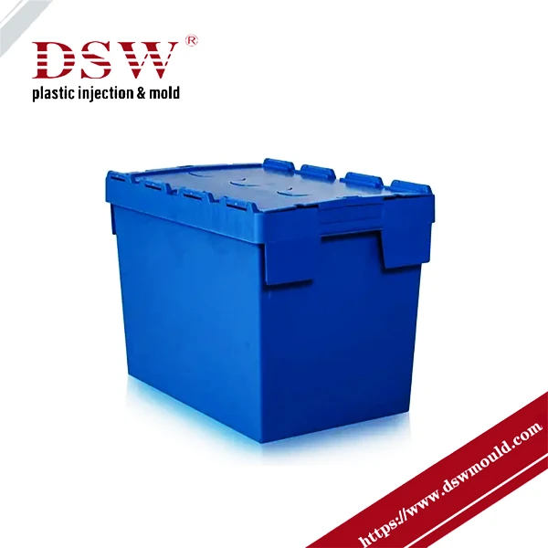 Durable plastic storage containers with secure lids, suitable for home, office, and industrial organization
