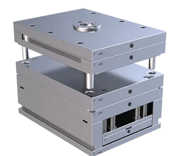 DME standard mold parts including mold bases, guide pins, and ejector pins