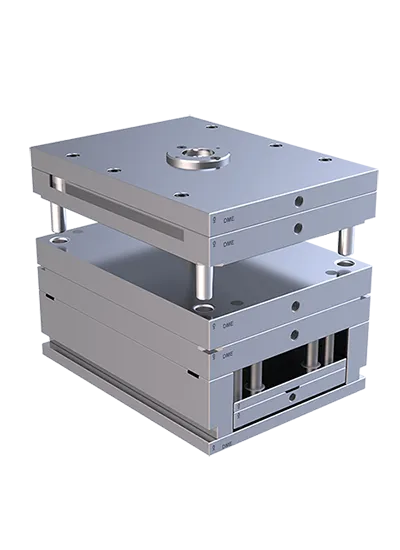 DME standard mold parts including mold bases, guide pins, and ejector pins